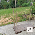Synthetic hemp rope