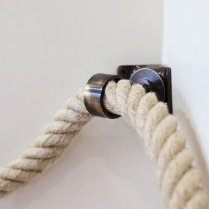 Anilla de pared para cuerda - Esquina interior