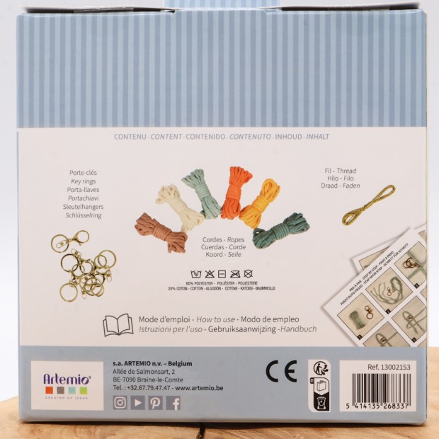 Kit DIY Macramé - Porte-clés Tige
