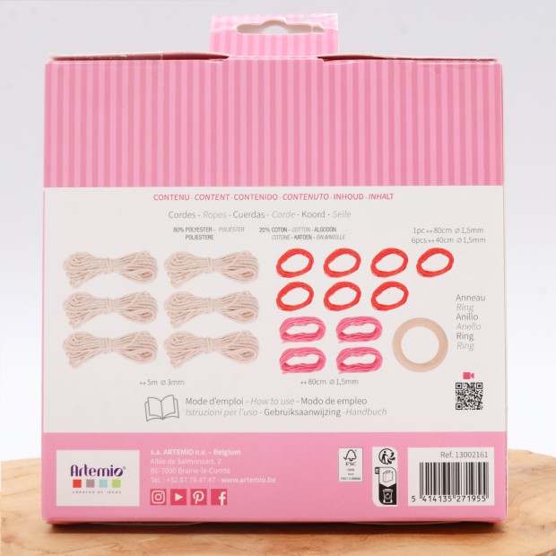 Kit fai-da-te per macramè – portavasi sospeso