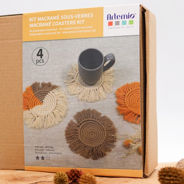Kit DIY Macramé - Sous-verres