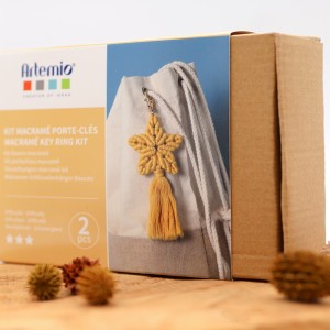 Kit DIY Macramé - Porte-clés Étoile