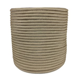 Bobine de Tresse en Polypropylène avec Âme Tressée 8mm Beige 100m