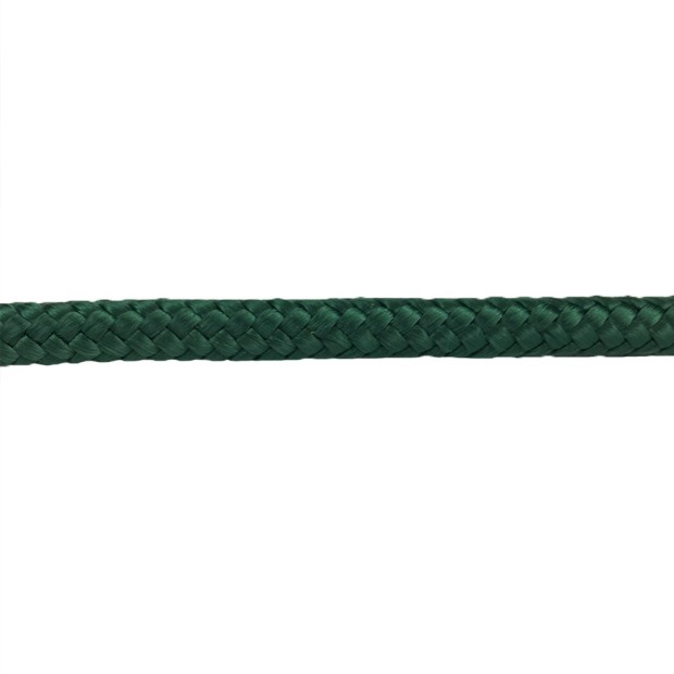 Hilo Trenzado de Polipropileno con Núcleo Trenzado 6mm Verde Por metro
