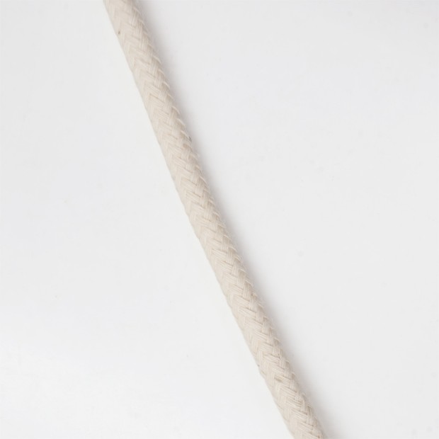 Braided cotton cord piping