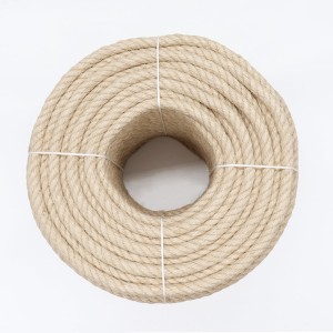 Unpolished hemp rope