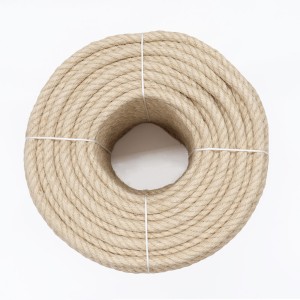 Unpolished hemp rope