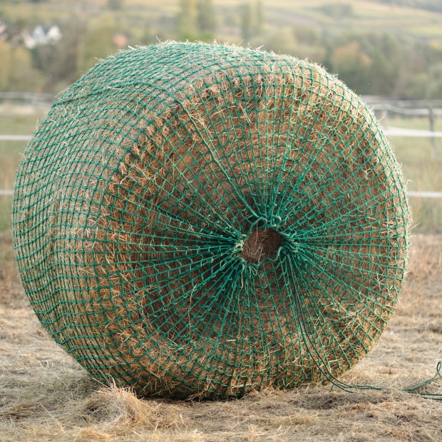 Maßgefertigtes Heunetz – Rundballen