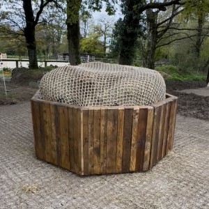 Custom-made hay net - Round