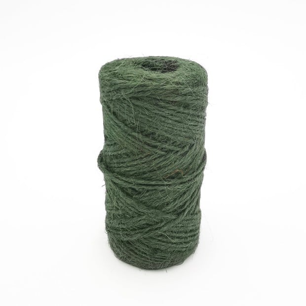 Ficelle jute verte 1,5mm