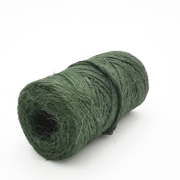 Hilo de yute verde 1,5 mm