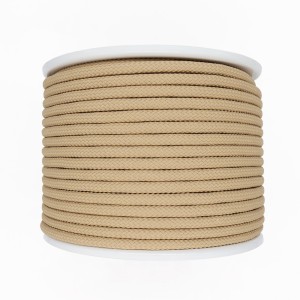 Polyester thermofixed braided rope