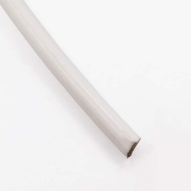 Cable de acero inoxidable recubierto de PVC blanco