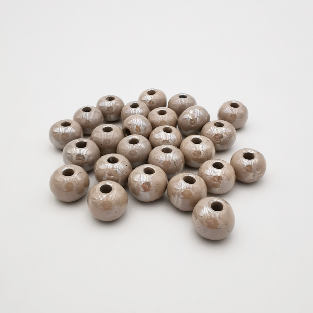 Perle ronde en céramique - Large choix