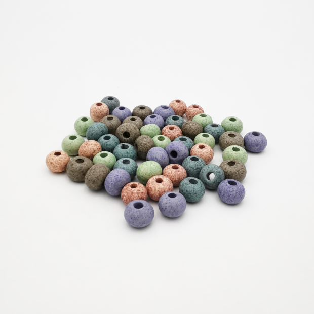 Perle Céramique Mat Artisanale