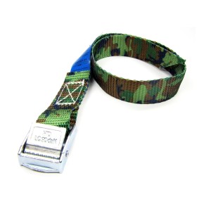 Polyproplylene webbing strap with cam buckle