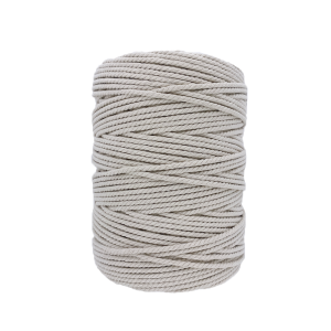 Corde Coton Macramé 3mm Écru