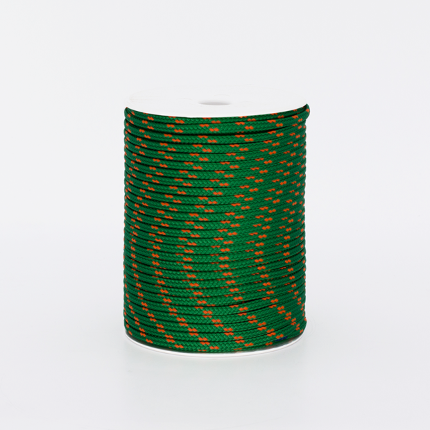 Garcette polyester bicolore