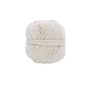 Twisted macramé cotton 100 m – Handcrafted