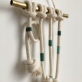 Braided cotton cord piping