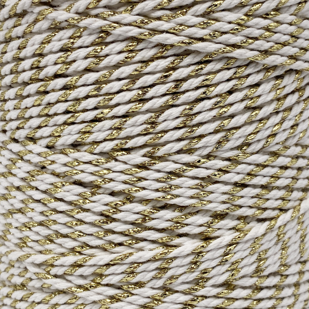 Recycled 3mm Cotton rope 1kg