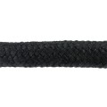 Discontinuous PES braid 6mm black 100m