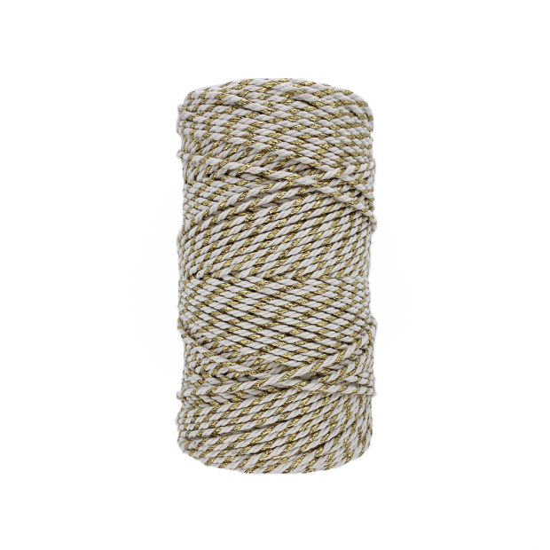 Coton macramé torsadé - Recyclé