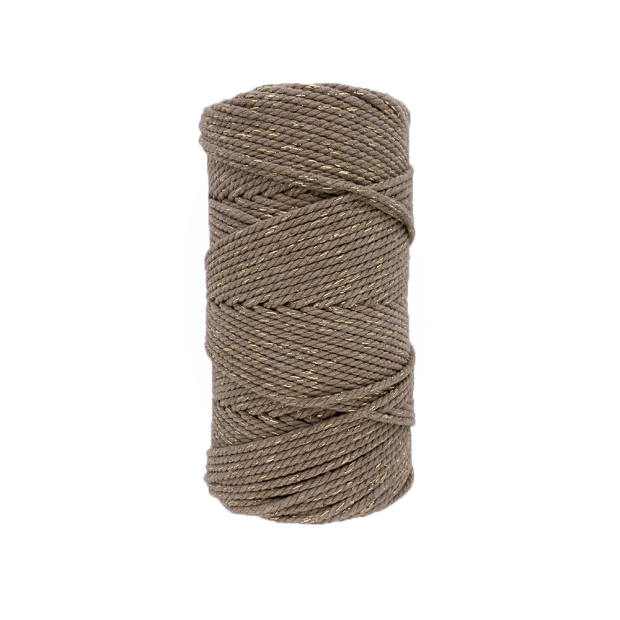 Algodón macramé trenzado - Reciclado