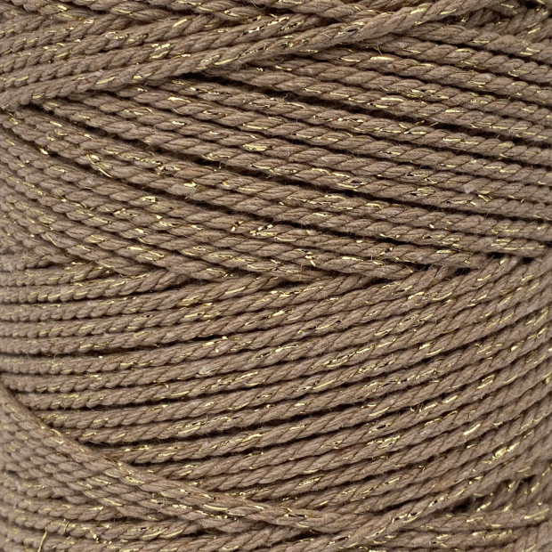 Coton macramé torsadé - Recyclé