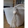 Braided cotton cord piping