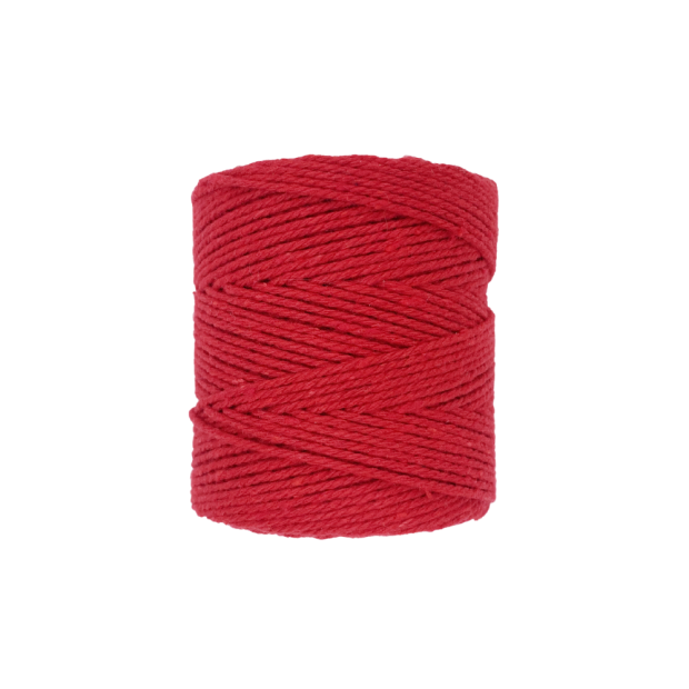 Christmas red cotton twine