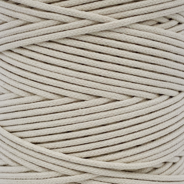 Cordon trenzada de algodón