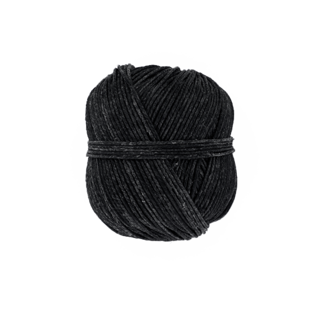 Ficelle lin poli coloré - Artisanal