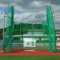 Net for hammer / discus throw cage - With side wings