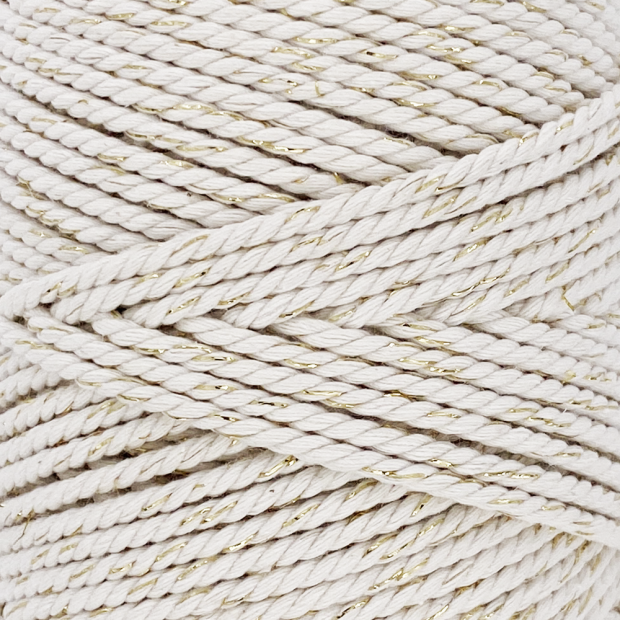 Cordeau Coton Câblé Recyclé 3mm 1Kg