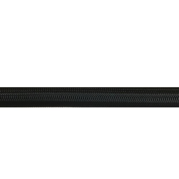 Sandow PES 10mm Noir au mètre avec gaine interieur en latex - Traité anti UV