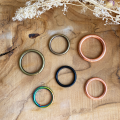 Bunter Ring, rund