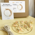 Kit Couronne Bali - Macramé Fleurs Séchées