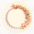Kit Corona Bali - Macramè con fiori secchi