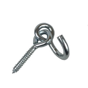 Vis de Fixation Murale avec Crochet Acier