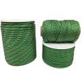 Cordon Polyester Tressé Vert
