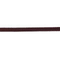 Tresse Plate Polyester 12mm Bordeaux au mètre