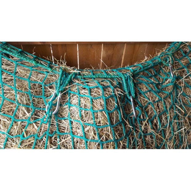 Hay net "bag" shape camel 1x1m