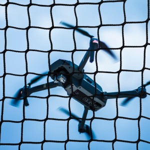 Rede de proteção para drone