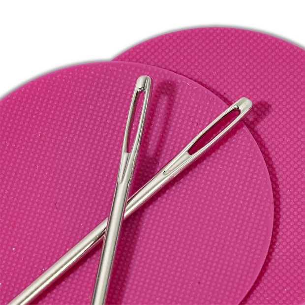 Lot 8 crochets tunisiens 3.5mm - 8mm  avec kit