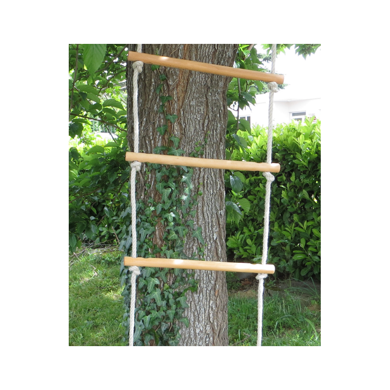 Wooden rope ladder - Mansas Ropery