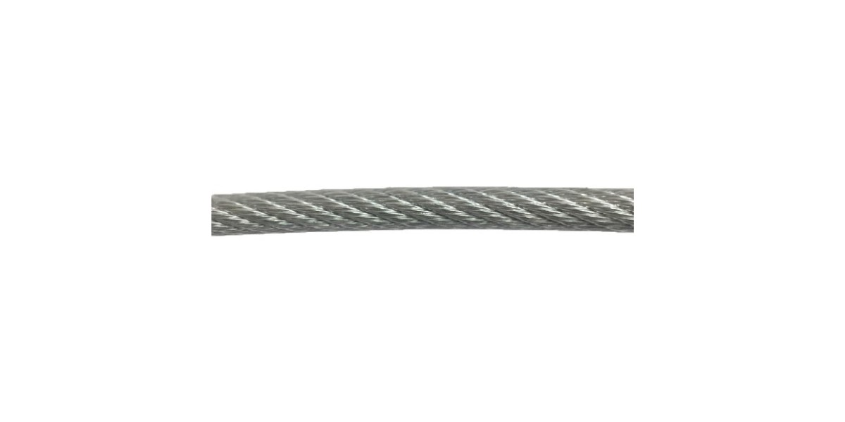 Cable de acero plastificado