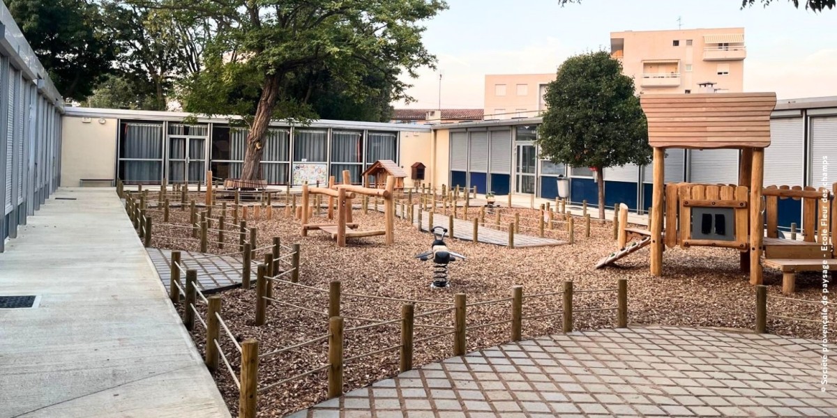 Fencing, landscaping