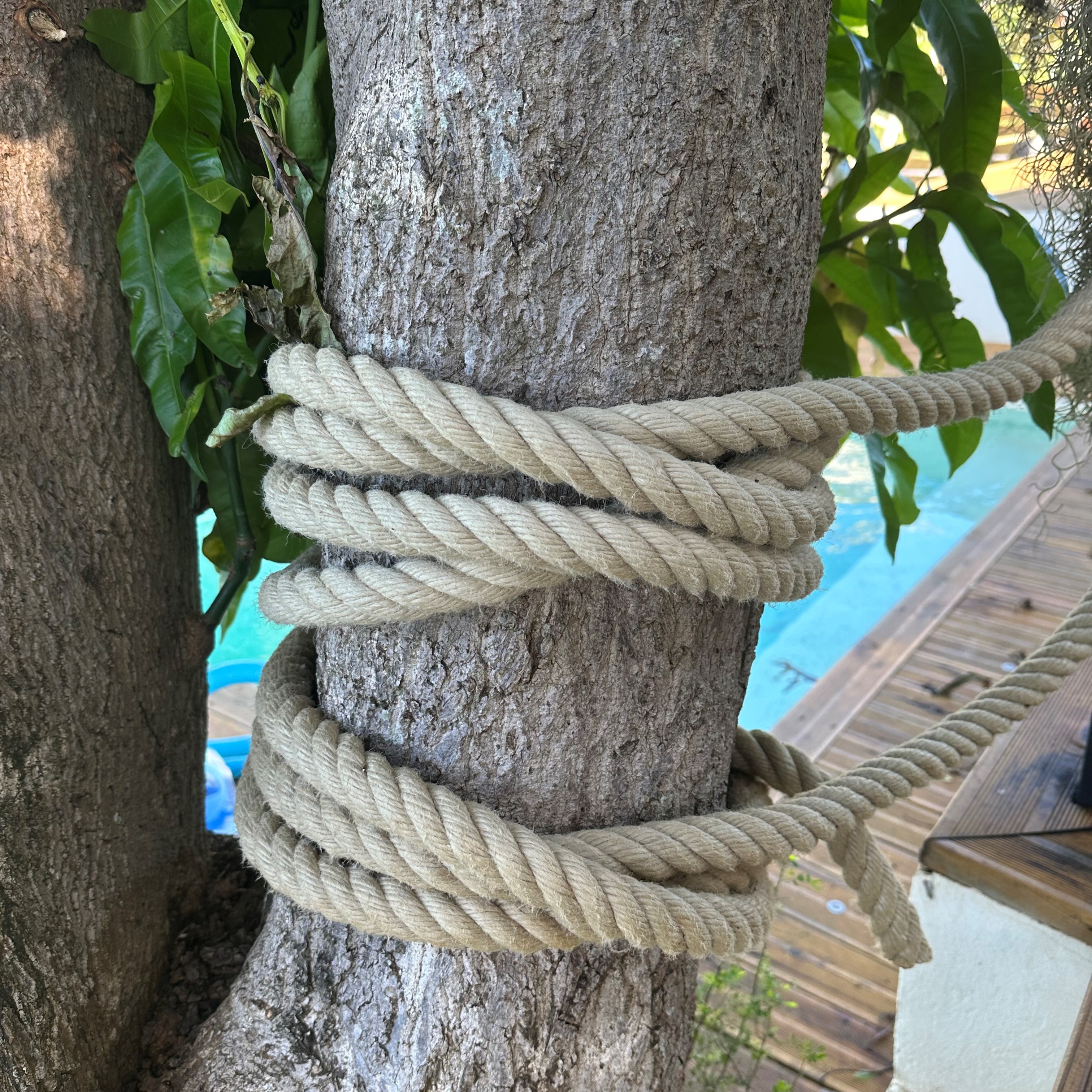 Corde De Chanvre Blue Green 4 X 10m - Vaessen Creative