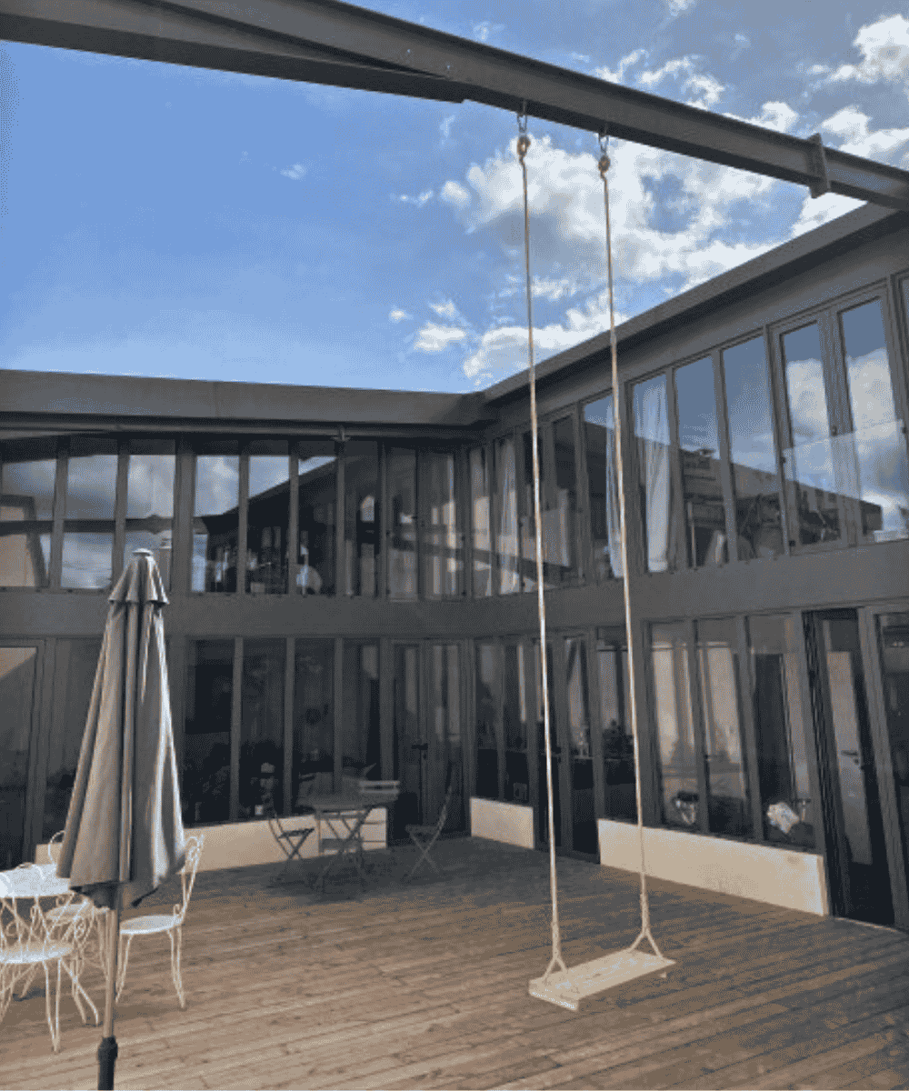 Balançoire terrasse